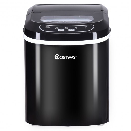 Mini Portable Compact Electric Ice Maker Machine-Black - Color: Black - Image 2