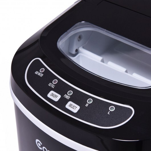 Mini Portable Compact Electric Ice Maker Machine-Black - Color: Black - Image 4