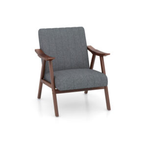 Modern Accent Chair Leisure Armchair with Felt Pads-Light Gray - Color: Light Gray