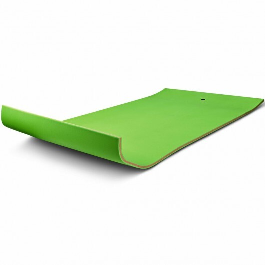 12' x 6' 3 Layer Floating Water Pad-Green - Color: Green
