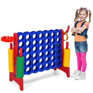 2.5ft 4-to-Score Giant Game Set-Red - Color: Red